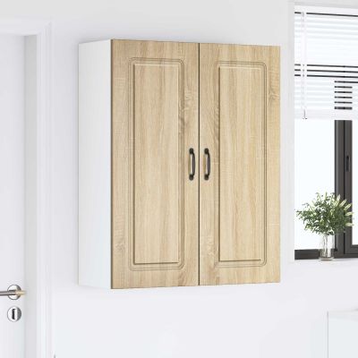 vidaXL Dvierka na umývačku Kalmar Sonoma dub 80 x 31 x 100 cm