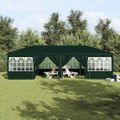 vidaXL Párty stan Zelená 800 x 400 x 266 cm Polyetylén