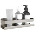 vidaXL Sprchová polica 23x6,5x6 cm, brúsená, nehrdzavejúca oceľ 304