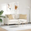 vidaXL Vankúše na pohovku 2 pcs Šedá zelená 70 x 50 cm