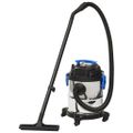 vidaXL Vysávač mokrý/suchý 1200 W 20 l strieborný