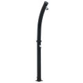 vidaXL Solárna sprcha čierna 214 cm 20 l