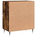 vidaXL Komoda dymový dub 60x35x70 cm spracované drevo