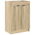 vidaXL Kúpeľňová skrinka pod umývadlo Dub sonoma 78,5 x 37,5 x 81 cm