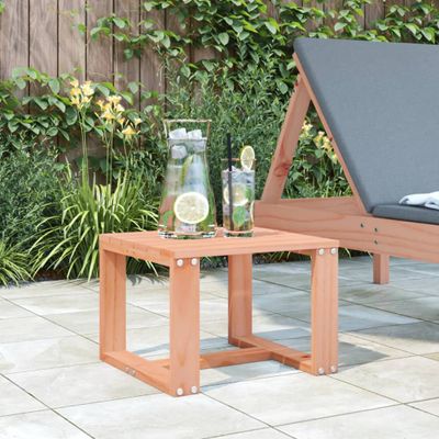 vidaXL Záhradný príručný stolík 40x38x28,5 cm masívny douglas