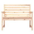 vidaXL Záhradná lavica 109x48x91,5 cm masívna borovica