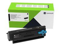 Čierna - originálna - kazeta s farbivom LCCP, LRP, Lexmark Corporate - pre Lexmark MS331dn, MS431dn, MX331adn, MX431adn