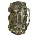 vidaXL Športová taška 3 v 1, army štýl 45 l, maskáčová