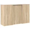 vidaXL Recepčný stôl dub sonoma 155x50x103,5 cm kompozitné drevo