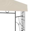 vidaXL Altánok 3x3x2,7 m krémový 160 g/m²