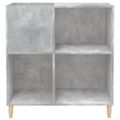 vidaXL Skrinka na platne betónovosivá 84,5x38x89 cm kompozitné drevo
