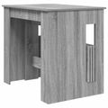 vidaXL Jedálenský stôl 180 x 85 x 75 cm Kompozitné drevo Sivý Sonoma