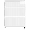 vidaXL Skriňa na topánky ZWOLLE 78 x 24 x 103 cm Kompozitné drevo