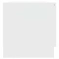 vidaXL TV stolíky 2 ks biele 80x35x36,5 cm spracované drevo