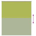 vidaXL roleta Blackout listy zelené 135x150 cm Šírka látky 131,6cm