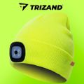 Čiapka s čelovkou USB Trizand 22664, reflexná žltá Čepice s čelovkou USB Trizand 22664, reflexní žlutá