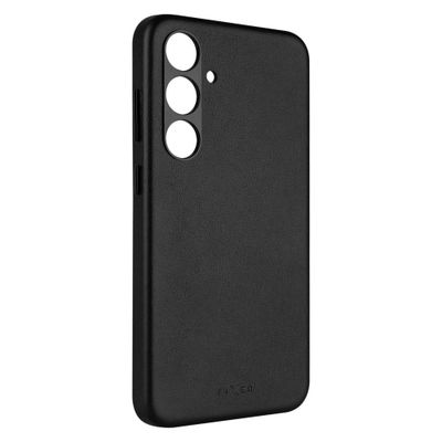 Kryt FIXED MagLeather MagSafe Galaxy S24+, čierny