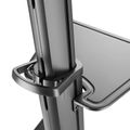 SBOX TV Floor stand on wheels FS-446-2