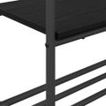 vidaXL Vešiak na oblečenie Čierny dub 77 x 30 x 171 cm