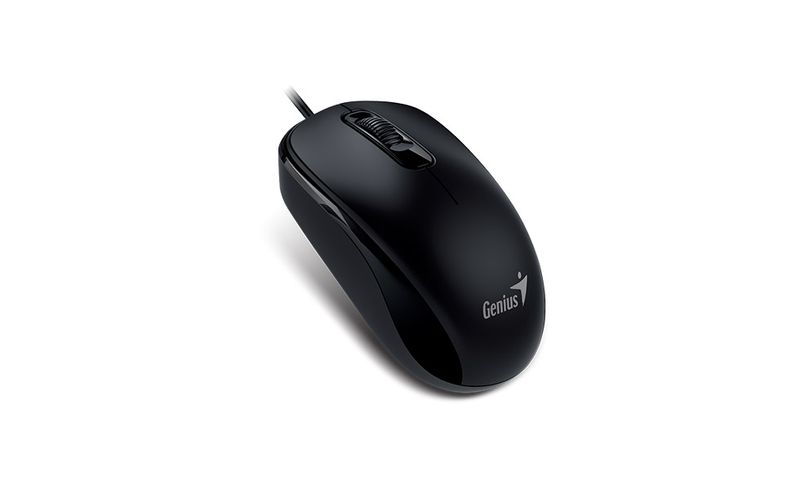 GENIUS DX-110/Kancelárska/Optická/1 000 DPI/Drôtová USB/Čierna