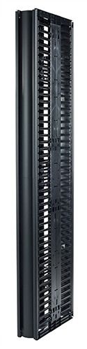 Valueline, Vertical Cable Manager pre 2 & 4 Post Racks, 84''H X 6''W, Double-Sided with Doors