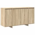 vidaXL Servírovacia skriňa Sonoma dub 135 x 41 x 75 cm