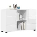 vidaXL Servírovacia skriňa FLORIN 88,5 x 30,5 x 55,5 cm