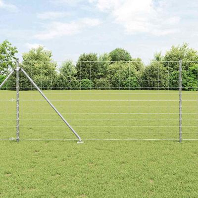 vidaXL Zváraný drôtový plot s hrotmi 50 x 1,2 m (Š x V)