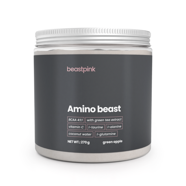 Amino Beast - BeastPink, zelené jablko