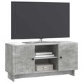 vidaXL TV skrinka 102 x 34,5 x 50 cm Betónovo sivá Kompozitné drevo