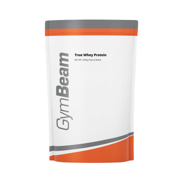 True Whey - GymBeam, arašidové maslo, 2500 g