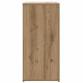vidaXL Komoda dub artisan 80x36x75 cm spracované drevo