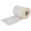 vidaXL Prachový obal s lepiacou páskou 6 ks Priehľadná 55 x 3300 cm