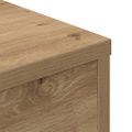 vidaXL Konferenčný stolík Artisan Dub 55x55x30 cm Konštrukčné drevo
