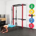 Skladacia posilňovacia klietka - Power Rack HMS KLT23 červená