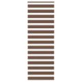 vidaXL Zebra roleta hnedá 80x230 cm šírka látky 75,9 cm polyester