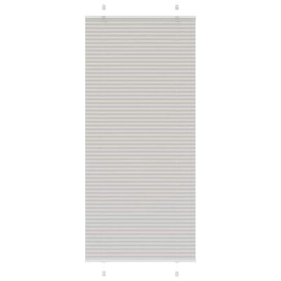 vidaXL plisovaná roleta svetlosivá 100x200 cm šírka látky 99,4 cm