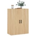 vidaXL Nástenná TV skrinka dub sonoma 69,5x34x90 cm