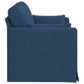 vidaXL Pohovka Modrá 139 x 78 x 80 cm látka