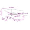 vidaXL Rozkladacia denná posteľ so zásuvkami bledosivá 90x190 cm látka