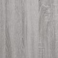 vidaXL Stôl dub sonoma 80x50x90 cm spracované drevo a železo