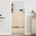 vidaXL Kladivové dvere 2 ks 90 x 40 cm Borovicový masív Prírodná