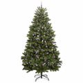 vidaXL Umelý Sklápací Vianočný Stromček Zelená 270 cm PVC a oceľ