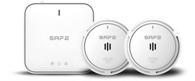 Detektor dymu SAFE SET FIRE BASIC set 3ks