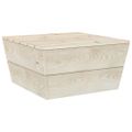 vidaXL Záhradné stoly 2 ks 60x60x30 cm impregnované smrekové drevo