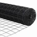 vidaXL Európsky plot s hrotmi 25 x 0,6 m PVC potiahnutá oceľ Sivá