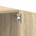 vidaXL TV skrinka dub sonoma 100x35x40 cm spracované drevo