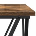 vidaXL Konferenčný stolík Dymová dub 80 x 80 x 45 cm