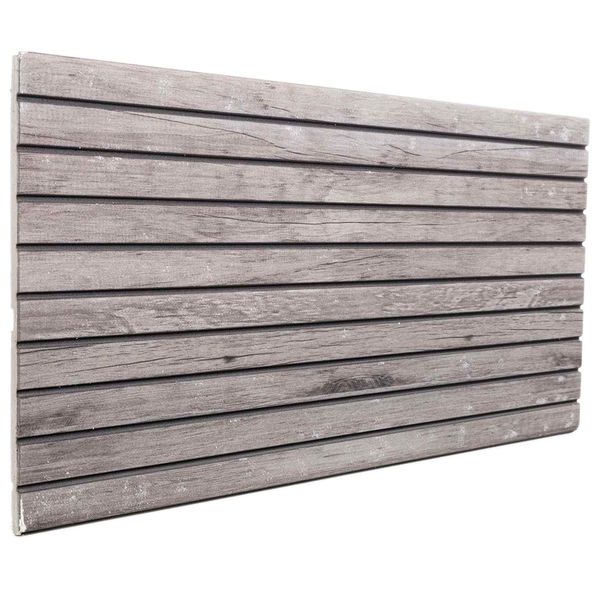 vidaXL Nástenné panely 5 pcs Biely 100 x 50 cm EPS pena