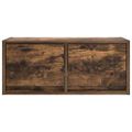 vidaXL TV skrinka, dymový dub 60x31x25,5 cm spracované drevo